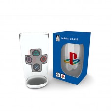 Стакан Playstation Glass Buttons box (GB eye, 400 ml), ,